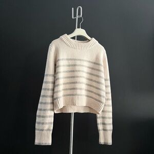 LA LIGNE Mini Marin Cashmere Blend Sweater Crop Rib Knit | Pre❤️